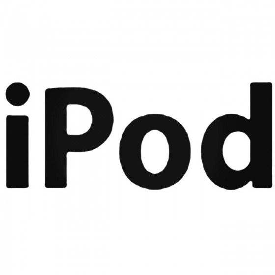 Car Audio Logos Ipod Decal