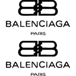 Balenciaga Paris Stickers – BB Logo Fashion Decals (2-Pack)