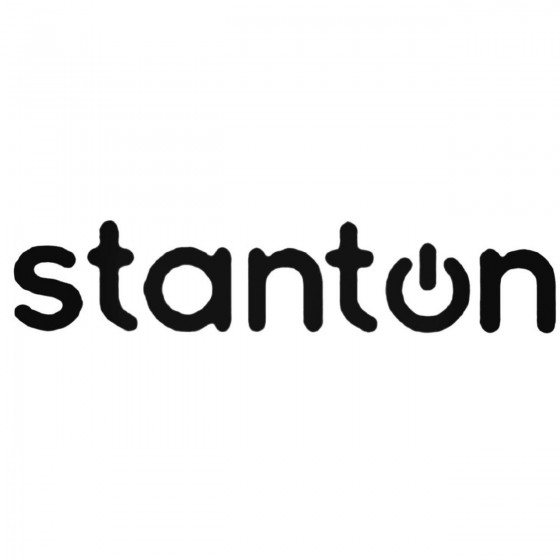 Car Audio Logos Stanton Decal