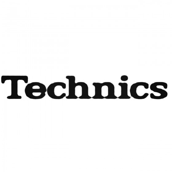Car Audio Logos Technics Decal