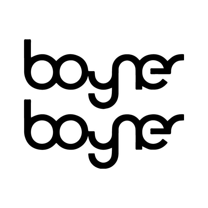 Boyner Stickers – Fashion Brand Logo Decals (2-Pack)