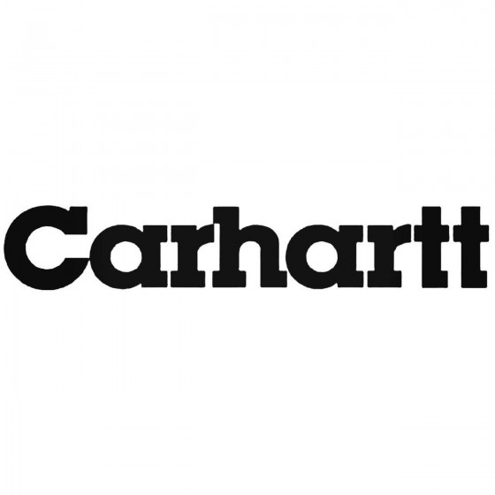 Carhartt Text Decal Sticker