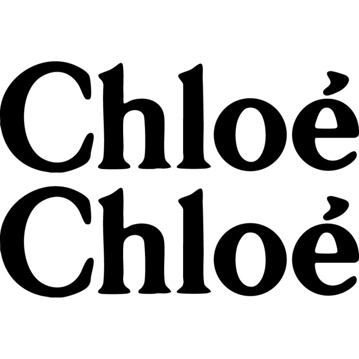 Chloé Stickers – Luxury Fashion Perfume Decals (2-Pack)