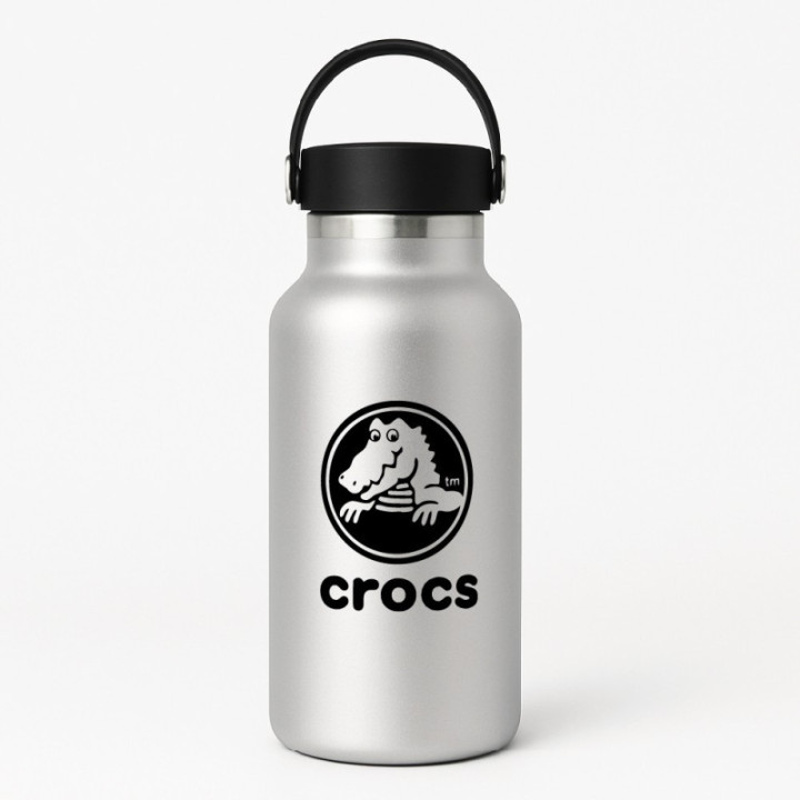 Crocs Logo Stickers – Classic Clog Fan Decals (2-Pack)