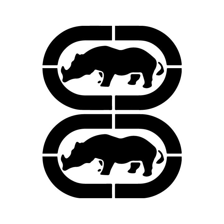 Ecko Unltd Stickers – Rhino Logo Streetwear Decals (2-Pack)