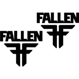 Fallen Footwear Stickers – Skate Brand Decals (2-Pack)