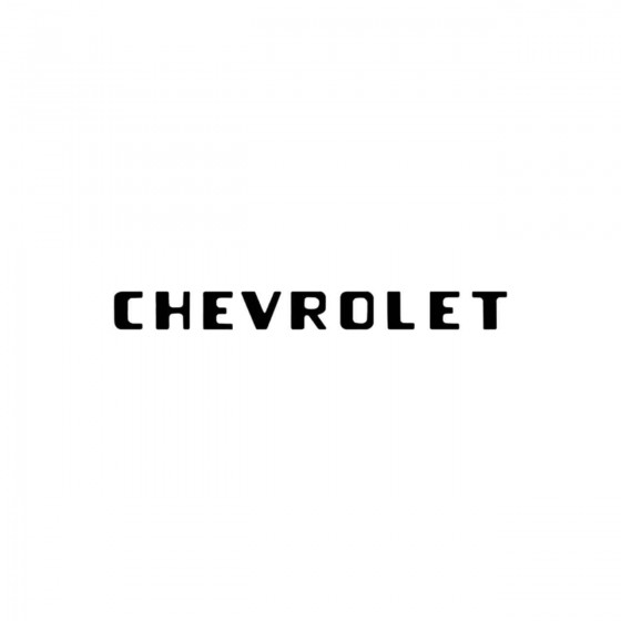 Chevrolet Ecriture 2 Vinyl...