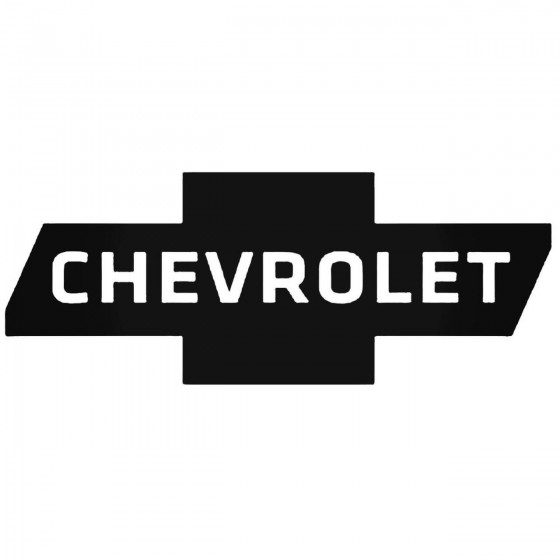 Chevrolet Logo Decal Sticker