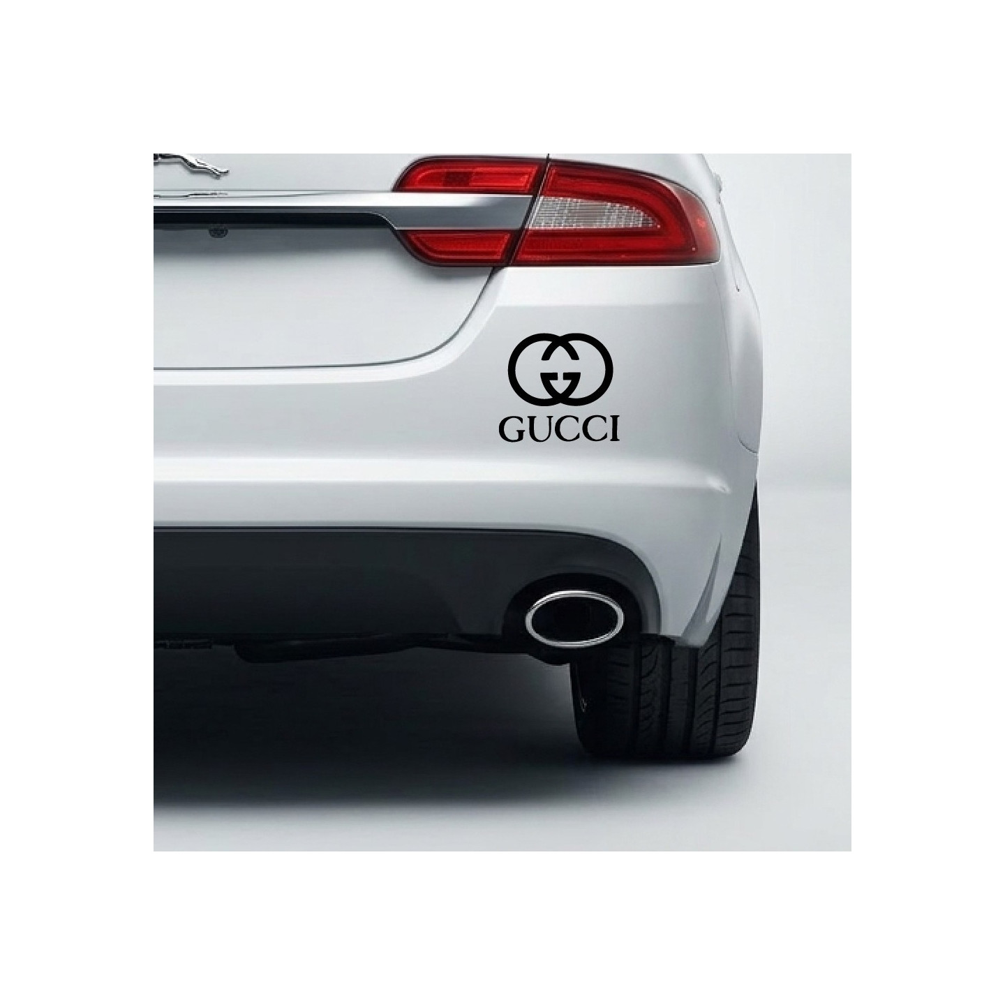 Gucci GG Logo Stickers – Luxury Fashion Decals (2-Pack)