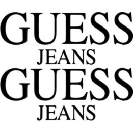 Guess Jeans Stickers – Fashion Streetwear Decals (2-Pack)
