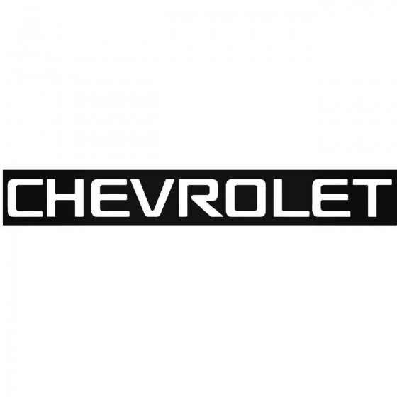 Chevrolet Windshield Banner...