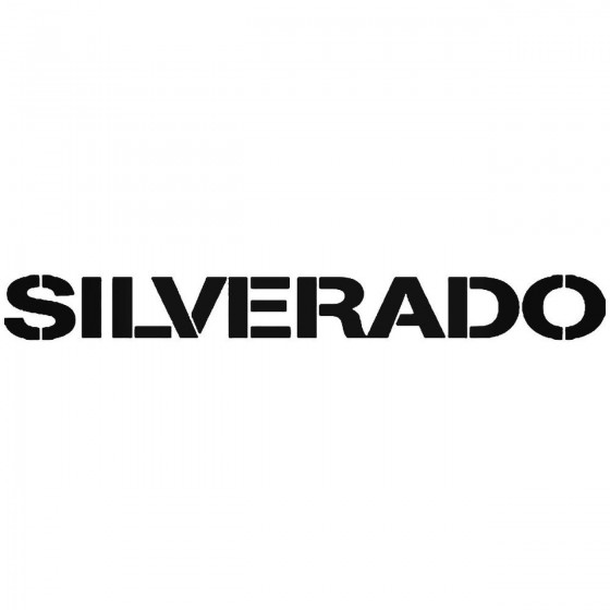 Chevy Silverado 1 Sticker
