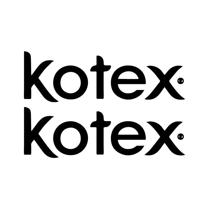 Kotex Stickers – Brand Logo Decals (2-Pack)