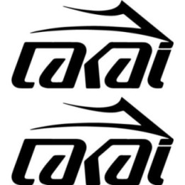 Lakai Stickers – Skate Footwear Logo Decals (2-Pack)