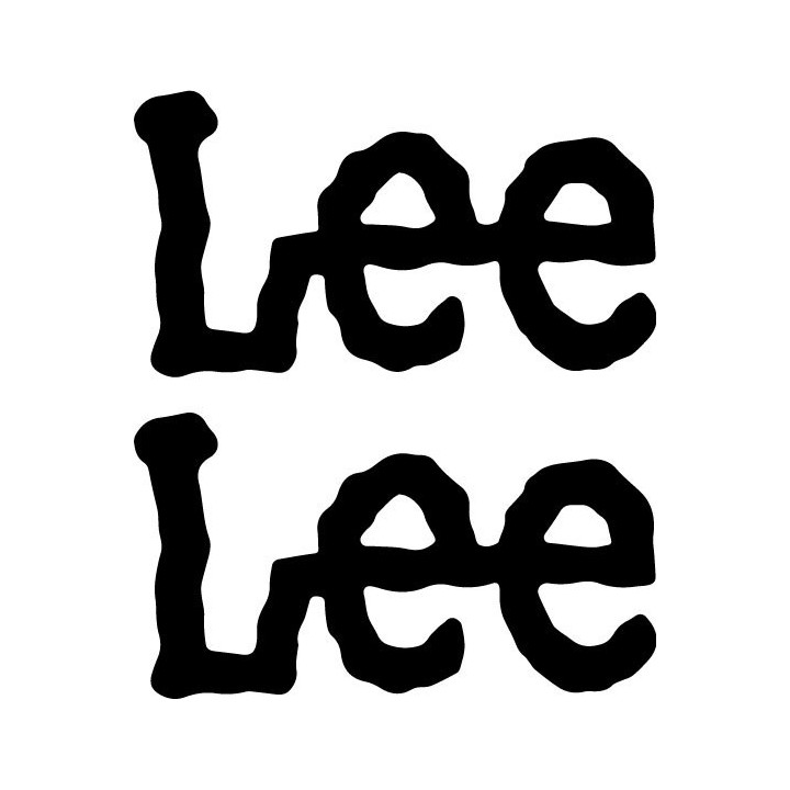 Lee Jeans Stickers – Denim Logo Decals (2-Pack)