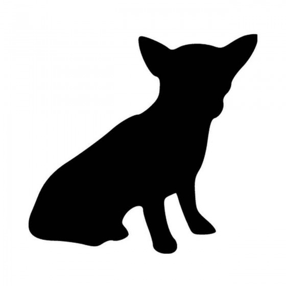 Chihuahua Ver S Vinyl Decal...
