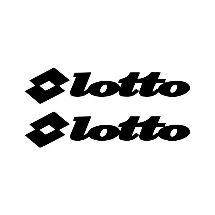 Lotto Sport Stickers – Football Tennis Decals (2-Pack)