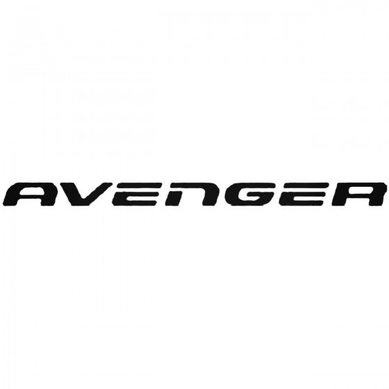Chrysler Avenger Decal Sticker