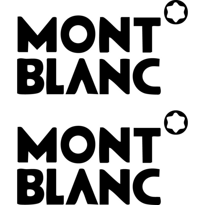 Montblanc Stickers – Meisterstück Luxury Decals (2-Pack)