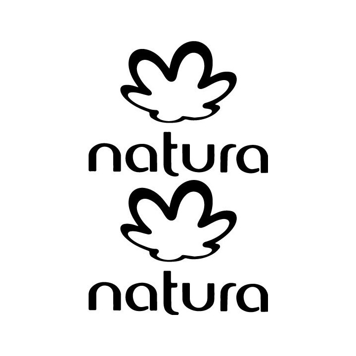 Natura Stickers – Beauty Cosmetics Brand Decals (2-Pack)