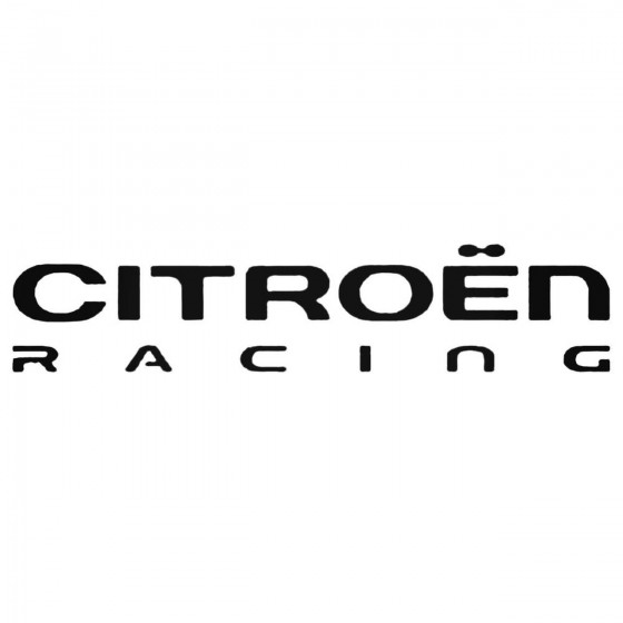 Citroen Racing Decal Sticker
