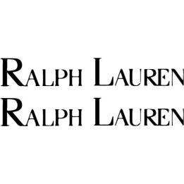 Ralph Lauren Stickers – Polo Fashion Decals (2-Pack)