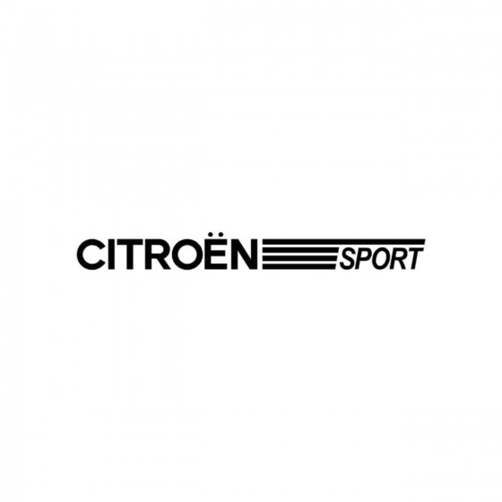 Citroen Sport Ligne Vinyl...