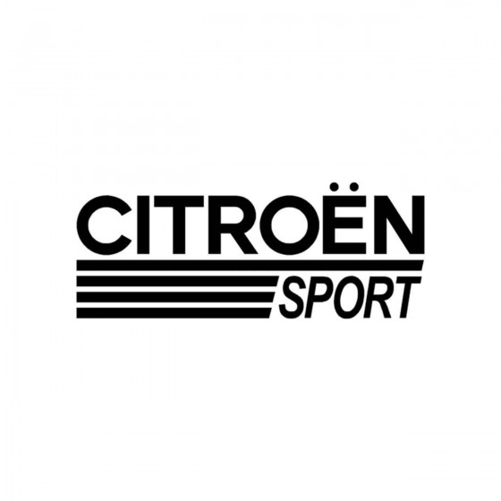 Citroen Sport Vinyl Decal...