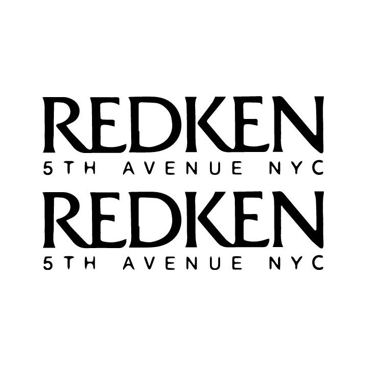 Redken 5th Avenue NYC Stickers – Salon Decals (2-Pack)
