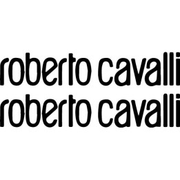 Roberto Cavalli Stickers – Fashion Designer Decals (2-Pack)