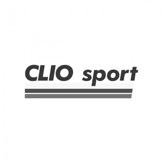 Clio Sport Renault Vinyl...