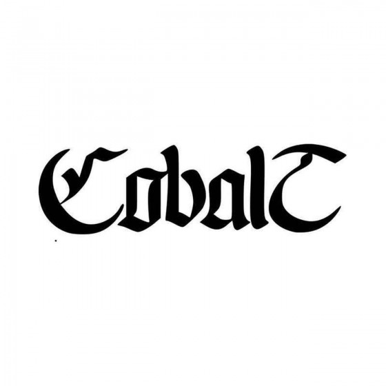 Cobalt Band Logo Vinyl...