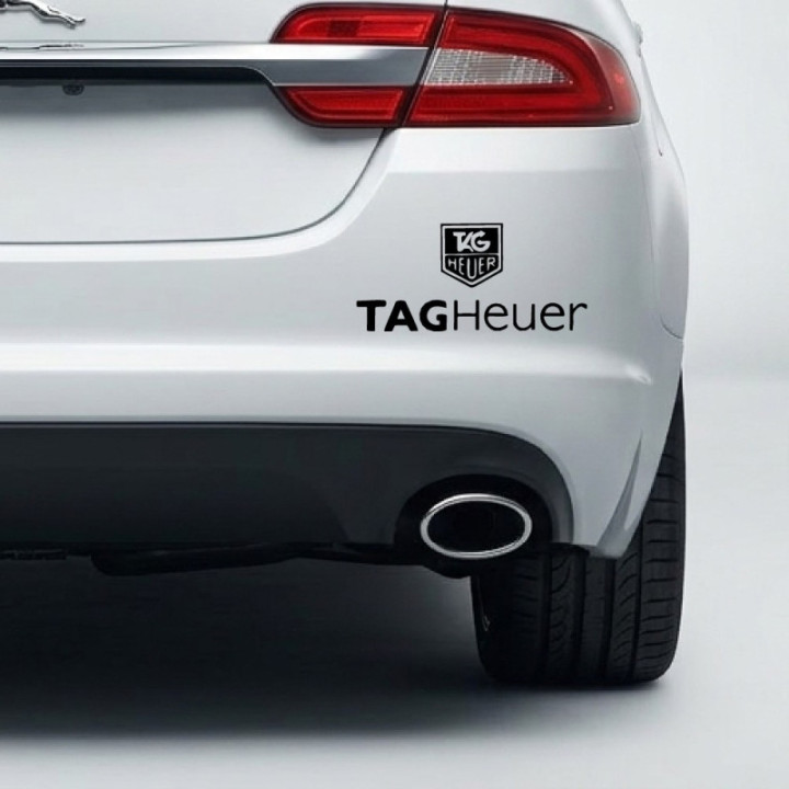 TAG Heuer Stickers – Carrera Monaco F1 Decals (2-Pack)