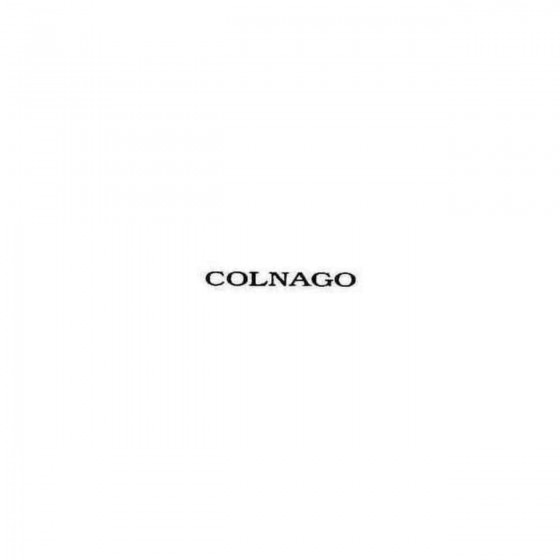 Colnago Text Decal Sticker