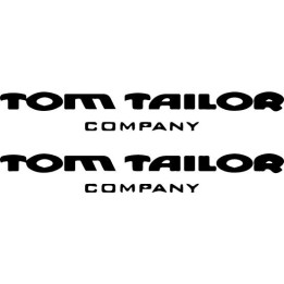 Tom Tailor Stickers – Company Logo Decals (2-Pack)