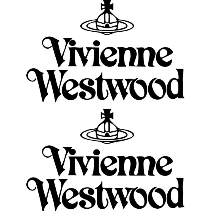 Vivienne Westwood Stickers – Orb Logo Fashion Decals (2-Pack)