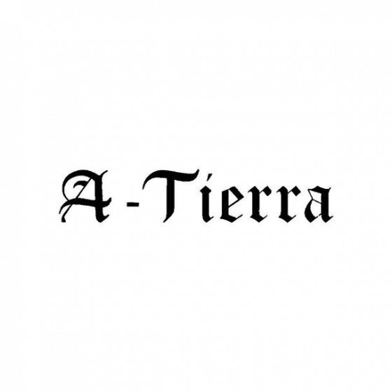 A Tierra Band Logo Vinyl Decal