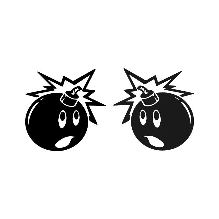The Hundreds Adam Bomb Stickers – Streetwear Decals (2-Pack)