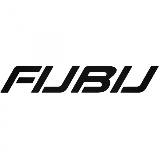 Corporate Logo S Fubu Decal