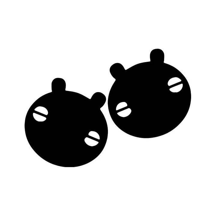 Angry Birds Hal Stickers – Boomerang Bird Decals (2-Pack)