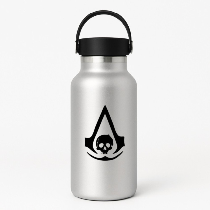 Assassin's Creed Black Flag Skull Stickers (2-Pack)
