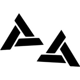 Assassin's Creed Abstergo Stickers – Templar Decals (2-Pack)