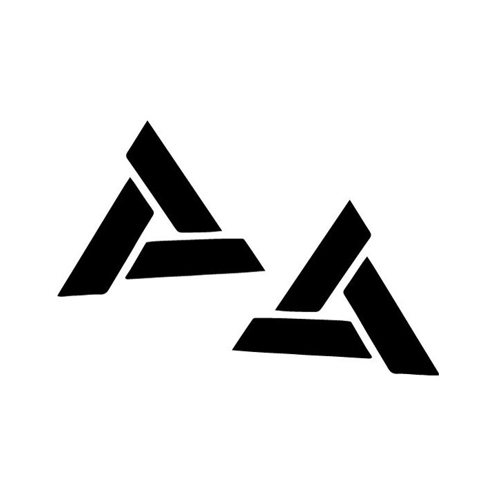 Assassin's Creed Abstergo Stickers – Templar Decals (2-Pack)