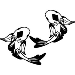 Avatar Tui & La Koi Spirit Stickers (2-Pack)