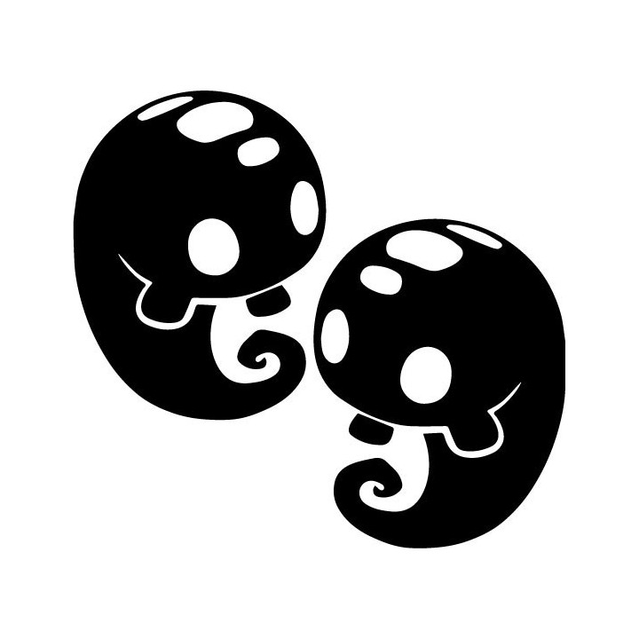 Bastion Squirt Stickers – Indie Game Decals (2-Pack)