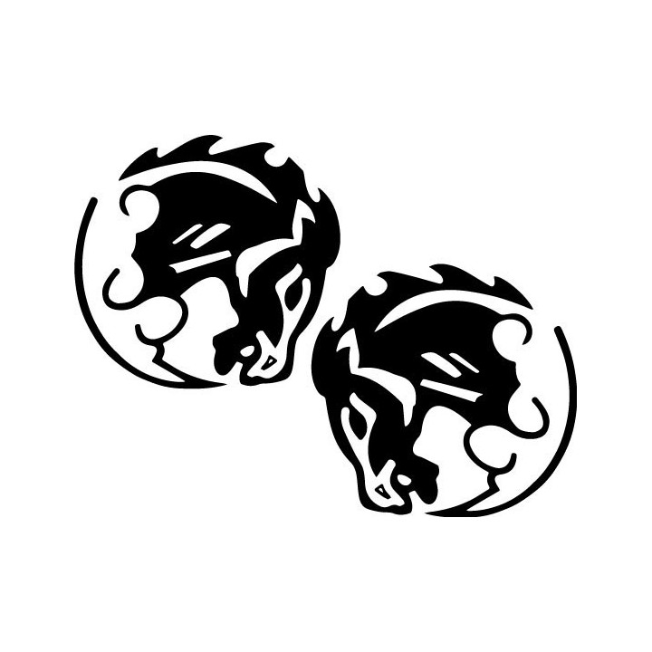 BioShock Infinite Bucking Bronco Vigor Stickers (2-Pack)