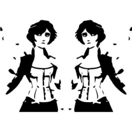 BioShock Infinite Elizabeth Stickers – Gaming Decals (2-Pack)