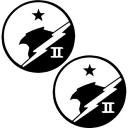 Halo Blue Team Stickers – Spartan II Decals (2-Pack)
