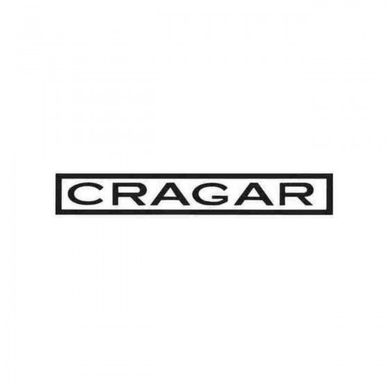 Cragar Graphic Decal Sticker