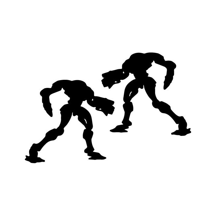 Destiny Vex Minotaur Stickers – Gaming Decals (2-Pack)